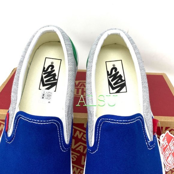 💖MEGA SALE💖VANS Slip-On Low Top Coastal Grey Skate Shoes Women’s VN0A4U38WVK - Picture 10 of 11